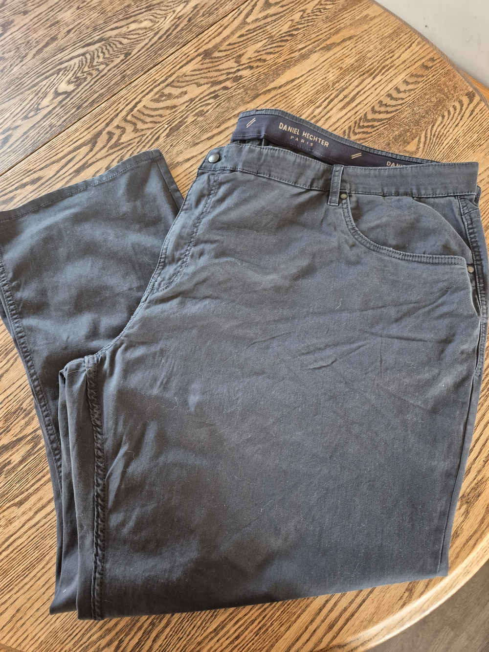 Daniel Hechter Men’s Black Casual Pants